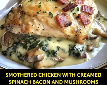 👉 Smothered ChickenCreamed Spinach