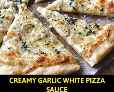 👉Creamy Garlic WhitePizzaSauce