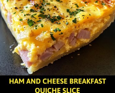 👉 HamCheese Breakfast Quiche Slice