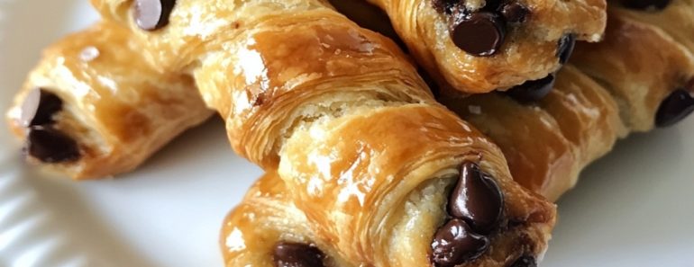 👉Chocolate Chip Cookie Dough Twists