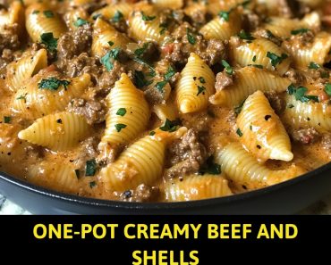 👉 OnePot Creamy BeefShells