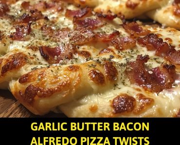 👉BaconAlfredo Pizza Twists