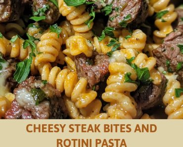 👉Steak BitesRotiniPasta