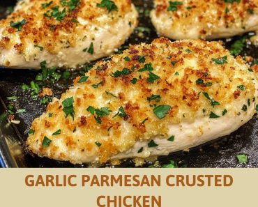 👉GarlicParmesan CrustedChicken