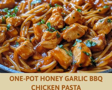 One-Pot Honey Garlic BBQ Chicken Pasta