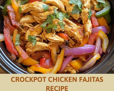 👉CrockpotChickenFajitas