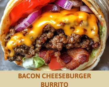 👉Bacon CheeseburgerBurrito