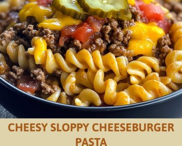 👉Cheesy SloppyCheeseburgerPasta