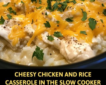 👉SlowCooker ChickenRice Casserole