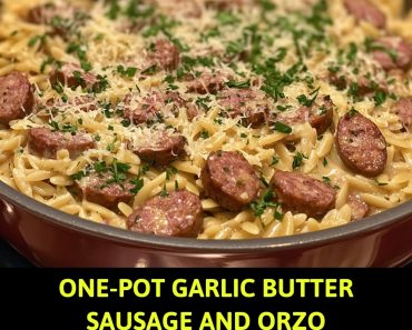 👉OnePot SausageOrzo