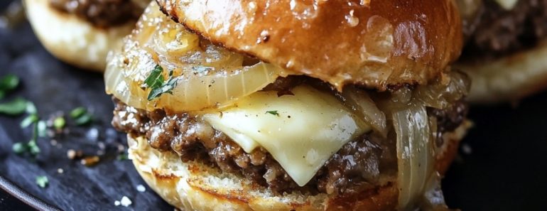 👉French OnionBurgers