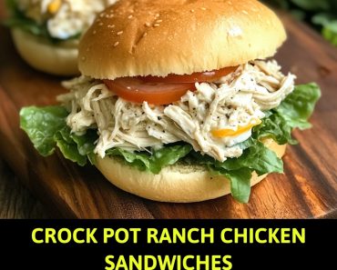 👉CrockPotChicken Sandwiches