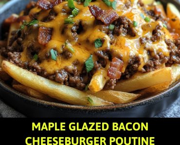 👉MapleGlazedBacon Cheeseburger Poutine