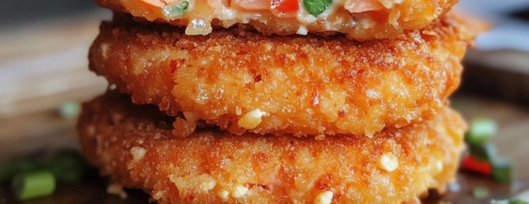 👉Fried Salmon Patties