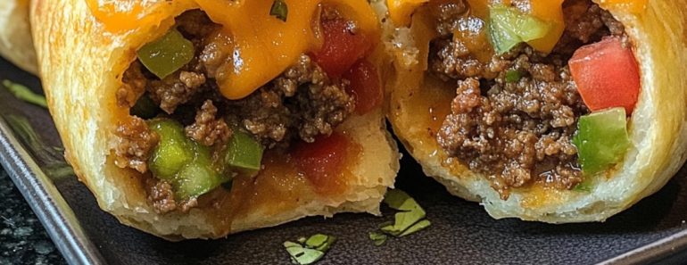 👉Air Fryer Cheesy Taco Bombs