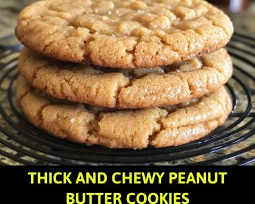 👉ThickChewy Peanut Butter Cookies