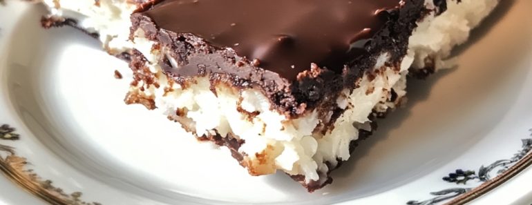 👉3ingredient Mounds Bars