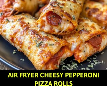 👉AirFryer Cheesy PepperoniPizzaRolls