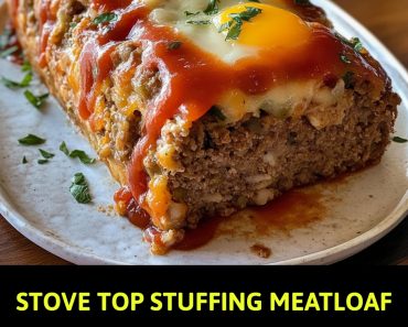 👉Stovetop Stuffing Meatloaf