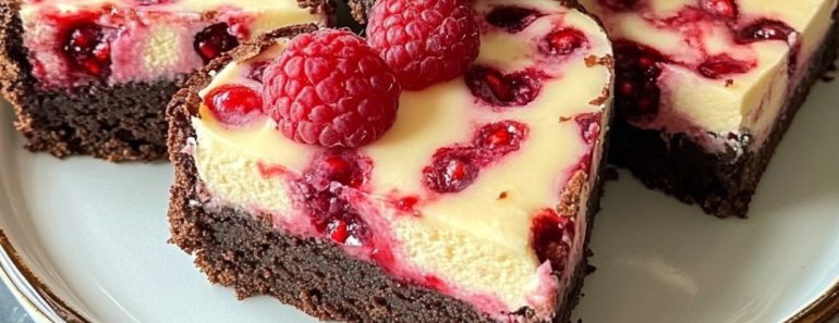 👉Raspberry CheesecakeBrownies