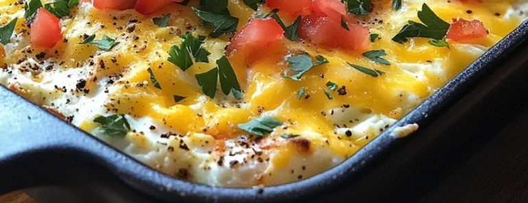 👉Baked Cottage CheeseEggs