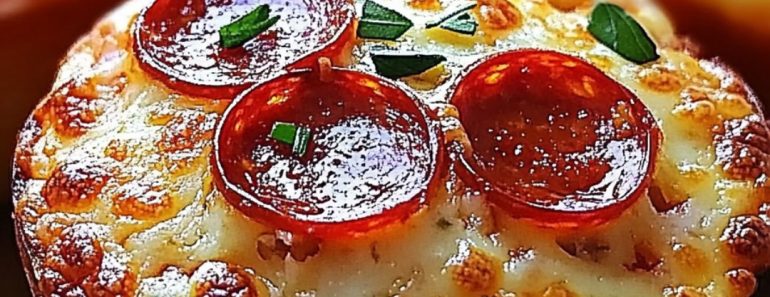 👉Pepperoni Pizza Muffins