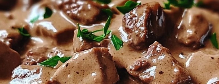 👉Beef StroganoffEggNoodles