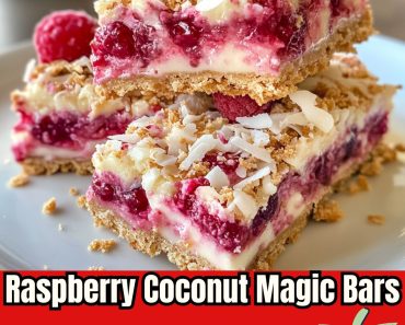 👉Raspberry Coconut Magic Bars