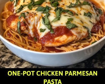 👉OnePot Chicken ParmesanPasta