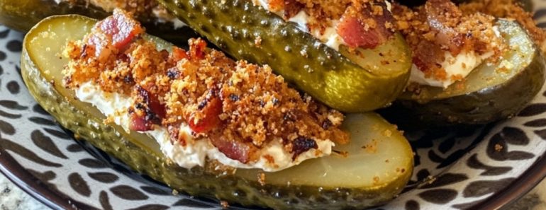👉Air Fryer Stuffed Pickles