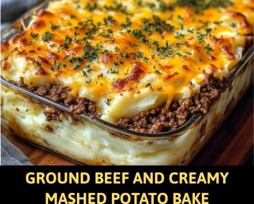 👉GroundBeef MashedPotatoBake