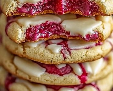 👉WhiteChocolate Raspberry Cookies