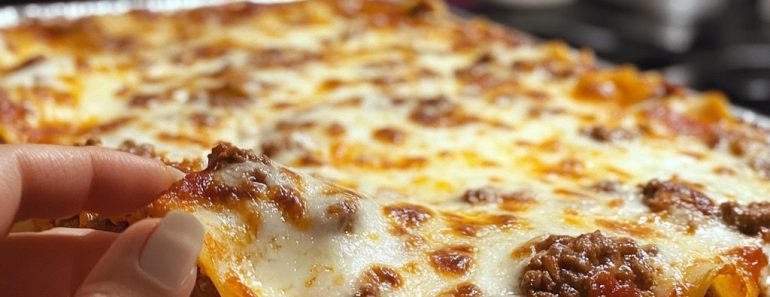 👉Classic LasagnaBolognese