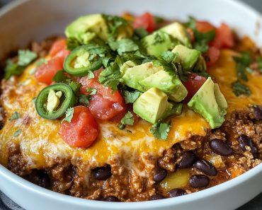 👉 TacoBeefCheesy Potato Casserole