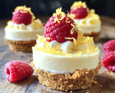 👉No Bake Lemon Raspberry CheesecakeCups