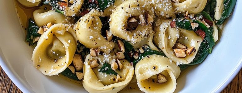 👉Balsamic Brown Butter Tortellini