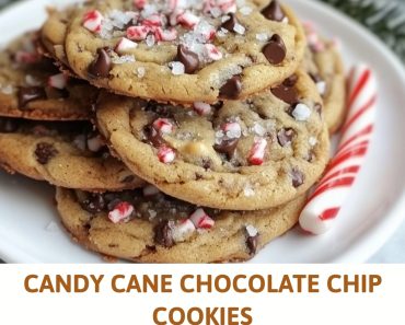 👉Candy Cane Chocolate Chip Cookies 👉Candy Cane Chocolate Chip Cookies