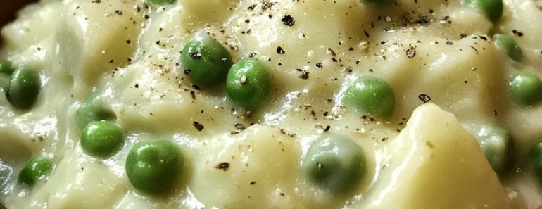 👉Creamed Peas and Potatoes