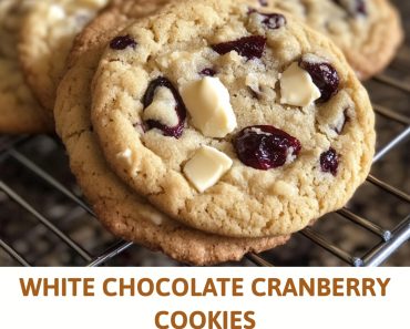 👉White Chocolate Cranberry Cookies