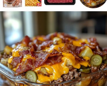 👉 Loaded Bacon Cheeseburger  PotatoBake