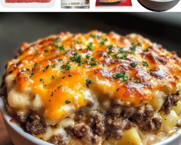 👉MeatPotato Casserole