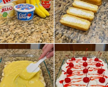 Homemade Twinkie Banana Pudding