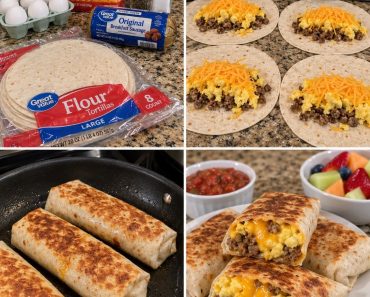 Sausage, Egg & Cheese Breakfast Roll-Ups