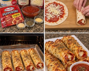 Crispy Pepperoni Pizza Roll-Ups
