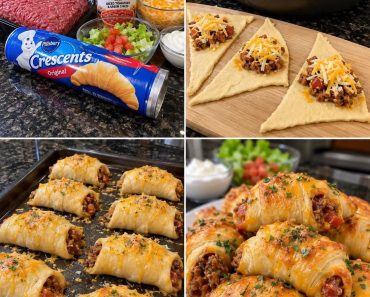 Taco-Stuffed Crescent Rolls