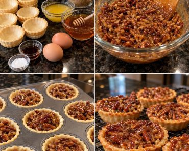 Pecan & Honey Tartlets Pecan & Honey Tartlets