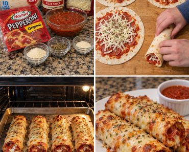 Crispy Pepperoni Pizza Roll-Ups