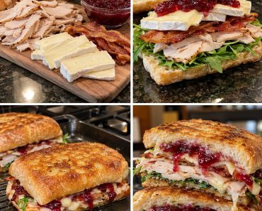 Turkey Cranberry & Brie Sandwich