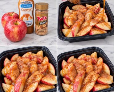 Caramel Apple Pie Nachos