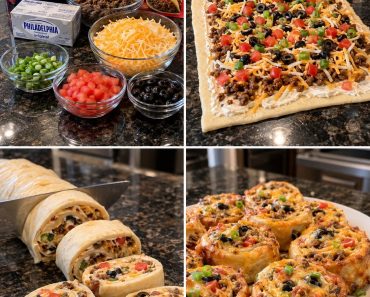 Cheesy Taco Pinwheels